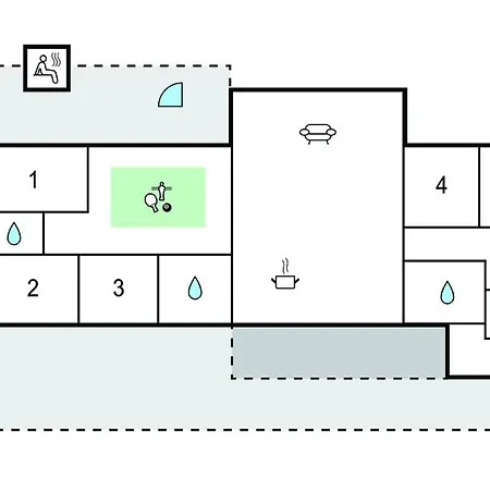 In With Sauna Holiday home Borkop